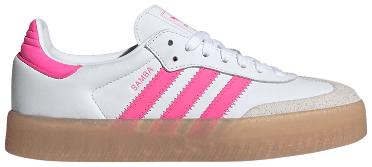 Adidas Wmns Sambae White Lucid Pink Gum