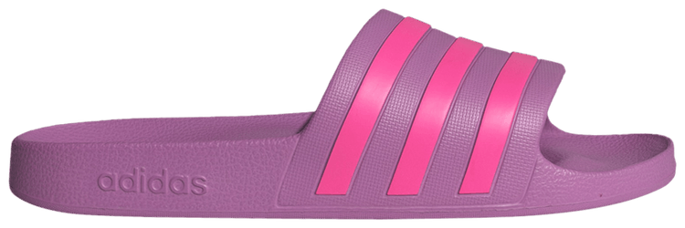 Adidas Wmns Adilette Aqua Slide Preloved Purple Lucid Pink