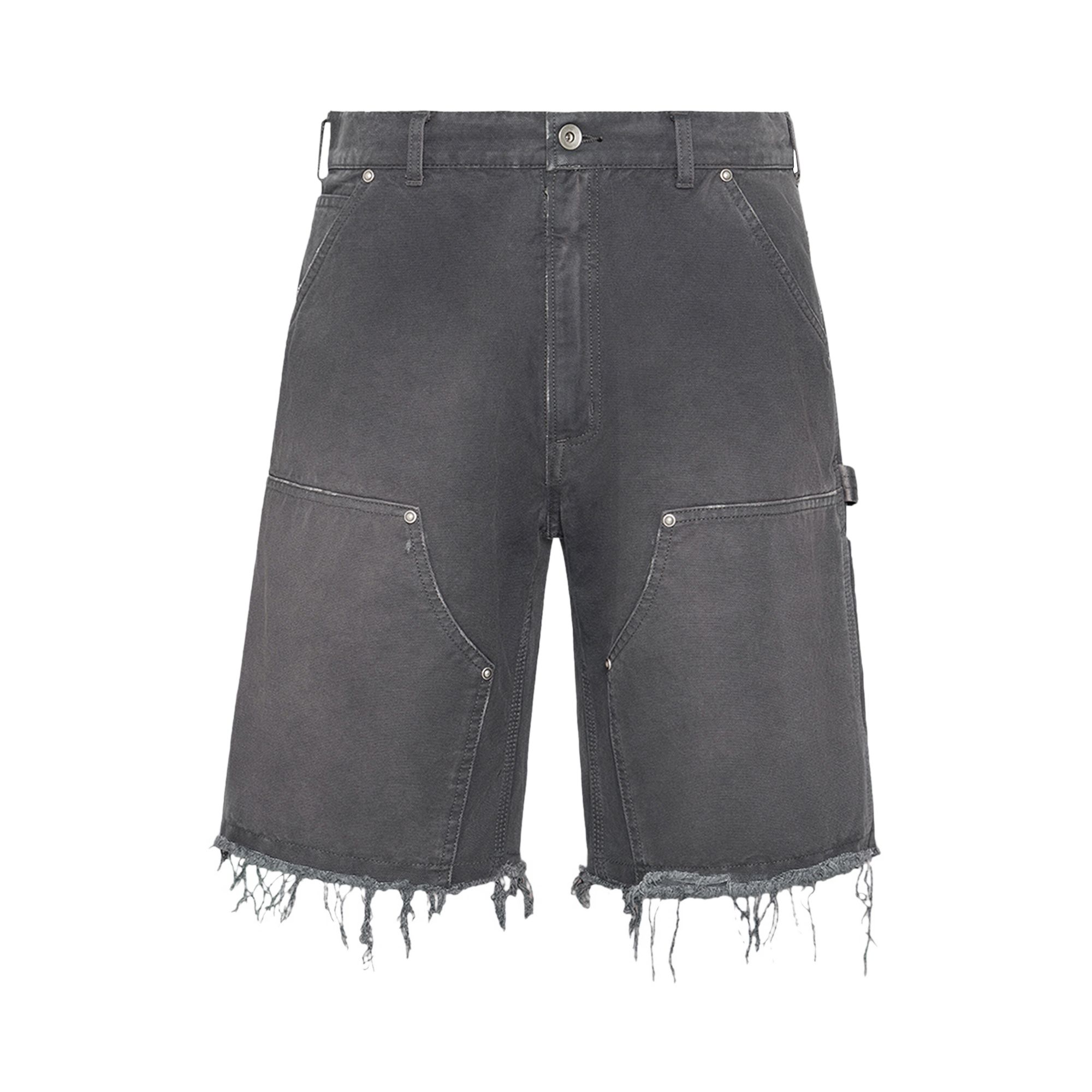 Pre-owned Maison Margiela Denim Shorts 'grey' | Men's Size 34