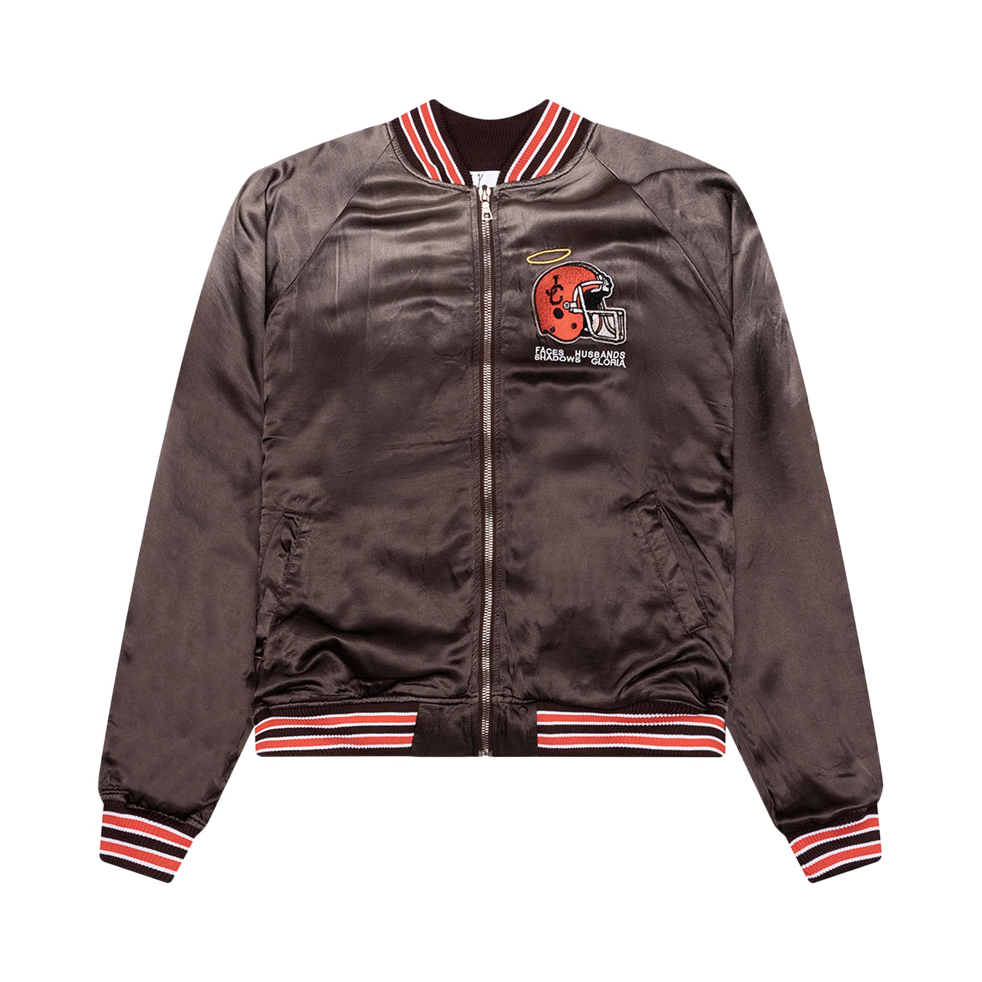 Pre-owned Paly Hollywood Cassavettes Bomber Jacket 'brown' | Men's Size L