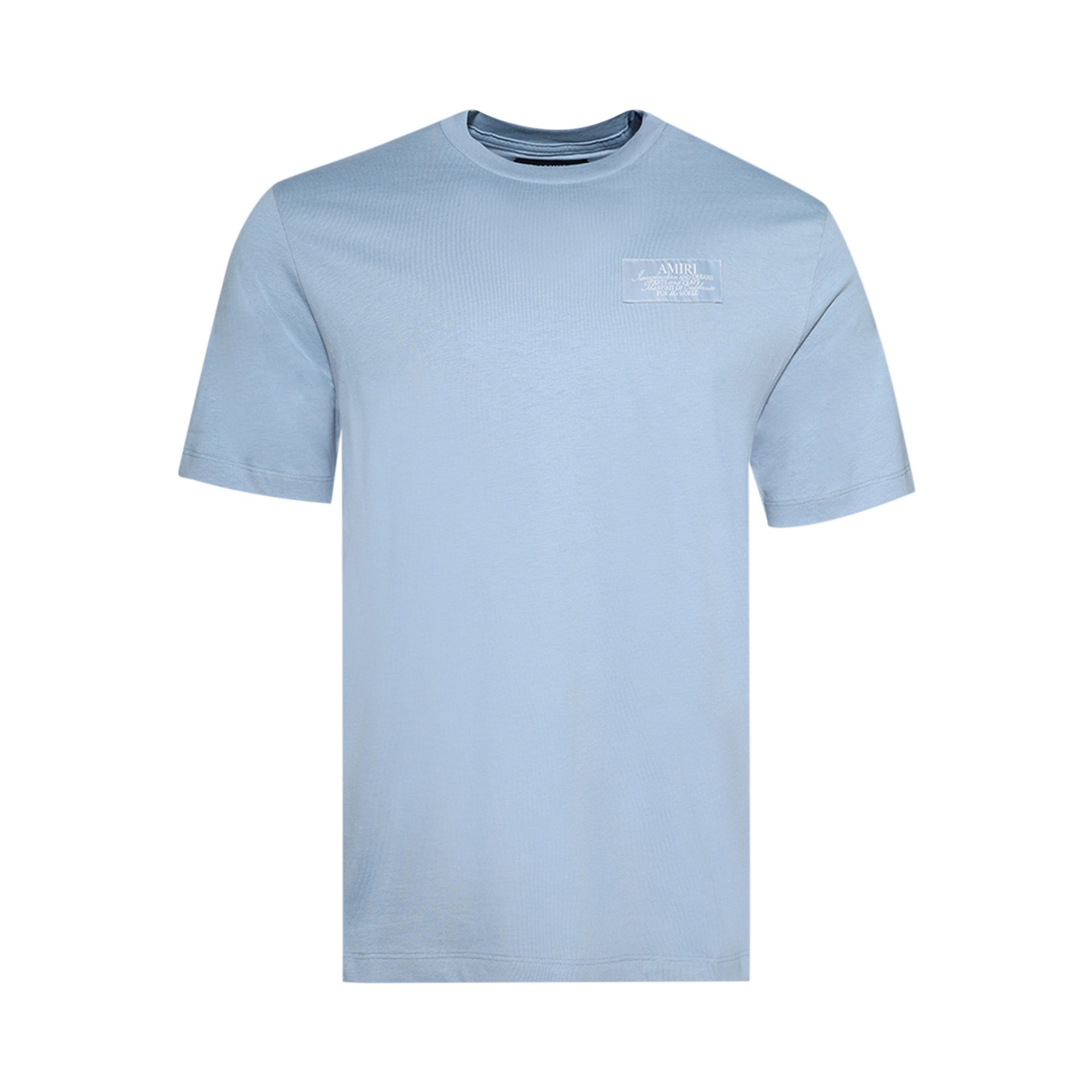 Pre-owned Amiri Spirit Tee 'ashley Blue' | Men's Size Xs