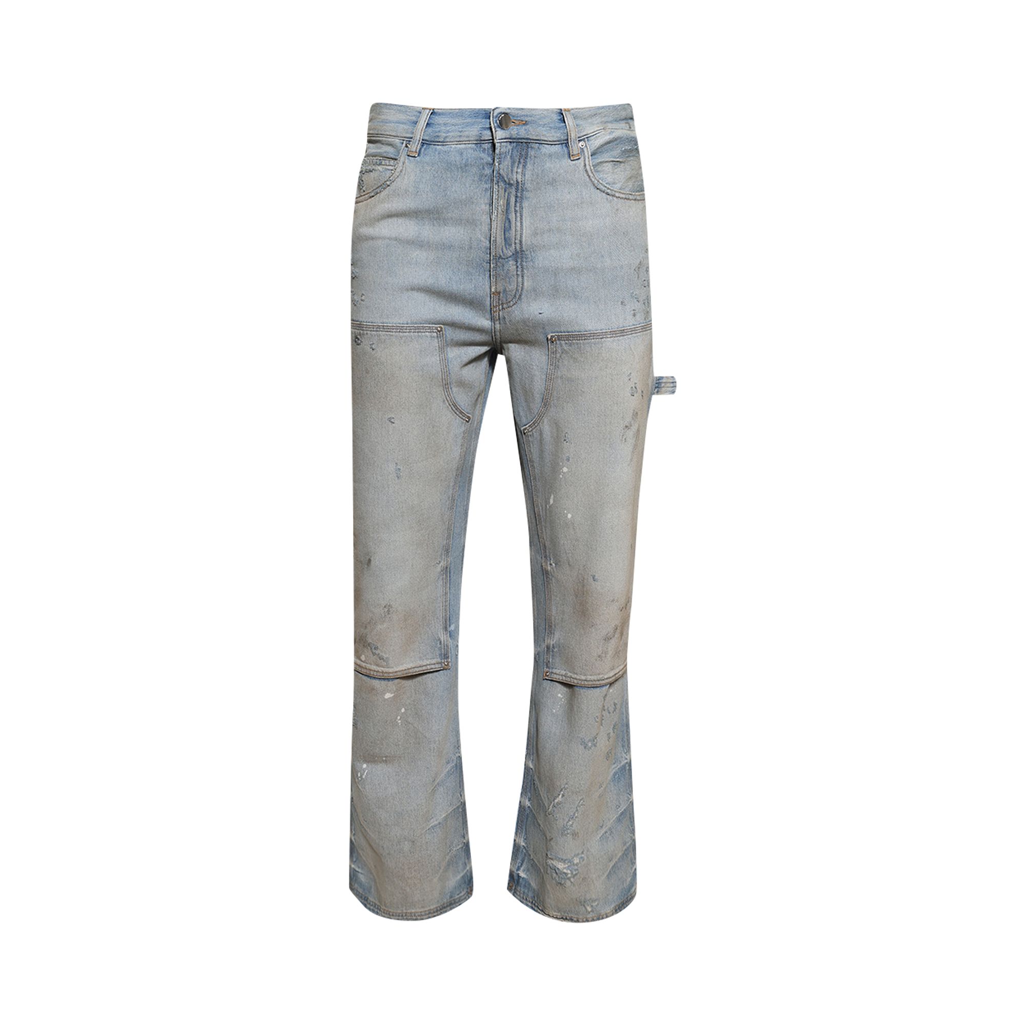 Pre-owned Amiri Lightweight Carpenter Jean 'perfect Antique Indigo' | Blue | Men's Size 34