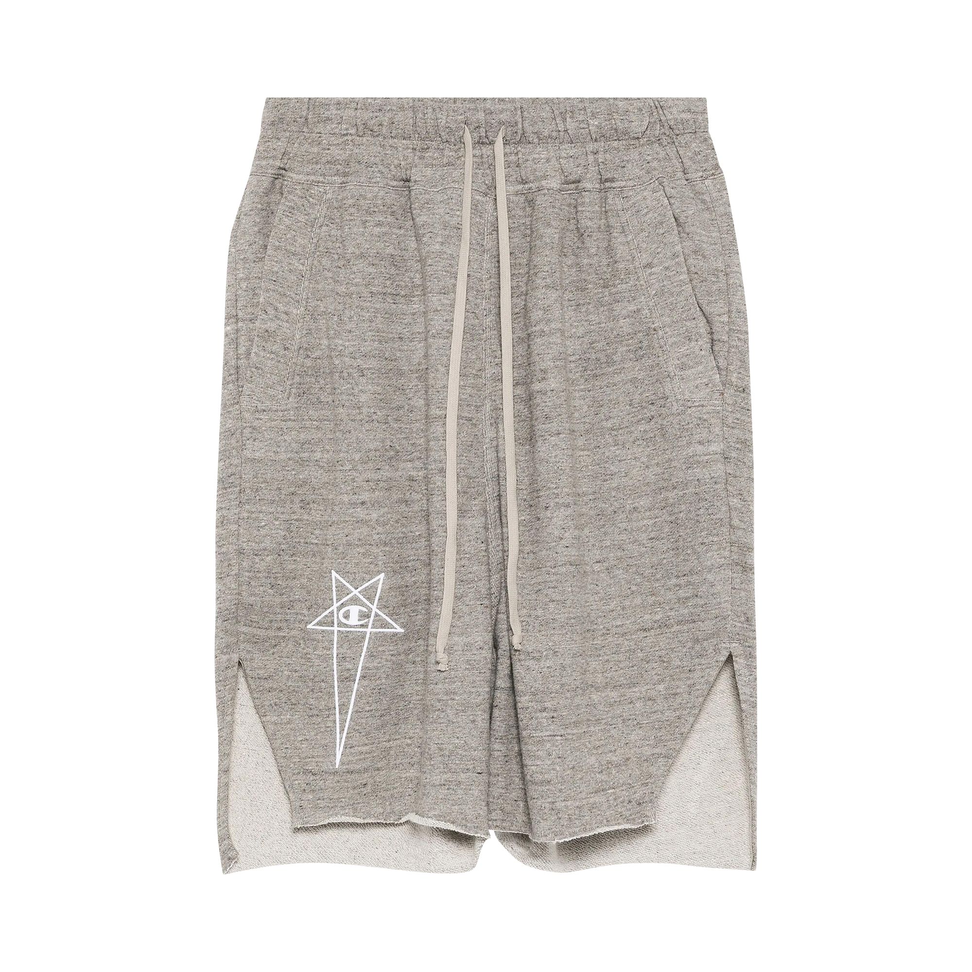 Pre-owned Rick Owens X Champion Knitted Beveled Pods 'grey Melange' | Men's Size M