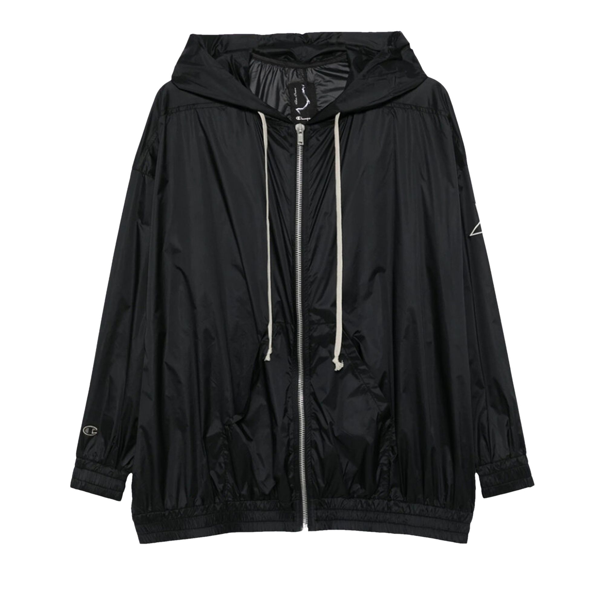 Pre-owned Rick Owens X Champion Jumbo Jason's Hoodie 'black' | Men's Size S