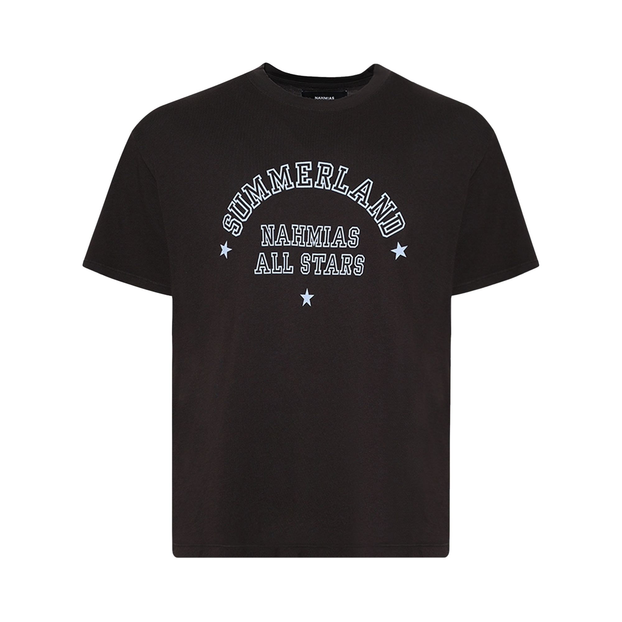 Pre-owned Nahmias Summerland All Stars Boxy T-shirt 'off Black' | Men's Size S