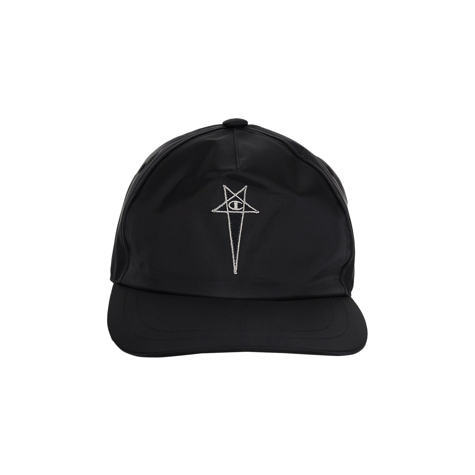 Pre-owned Rick Owens X Champion Baseball Cap 'black' | Men's Size Onesize