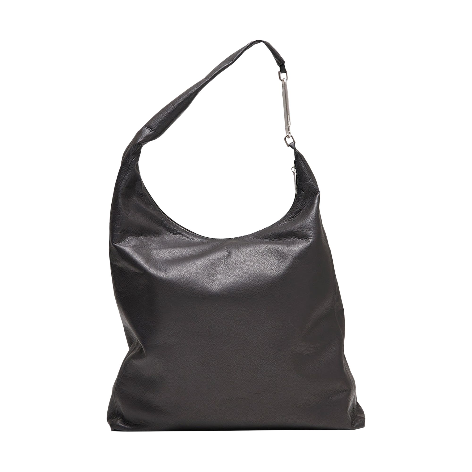 Pre-owned Rick Owens Leather Gemini Bag 'black' | Men's Size Onesize