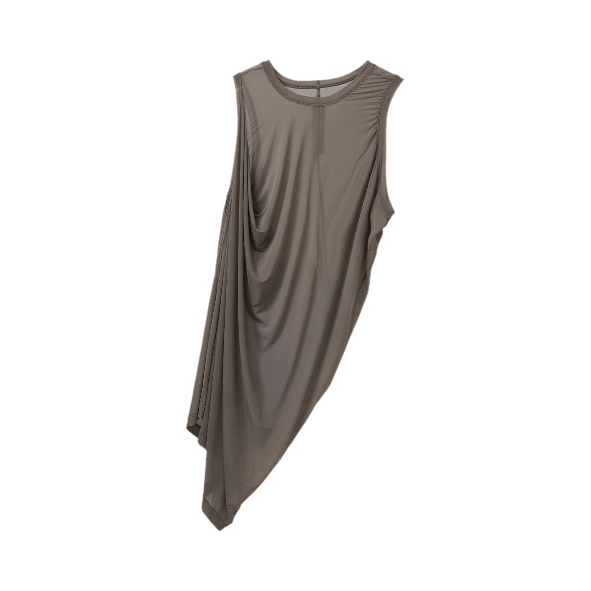 Pre-owned Rick Owens Anthem Tank Top 'dust' | Brown | Men's Size L