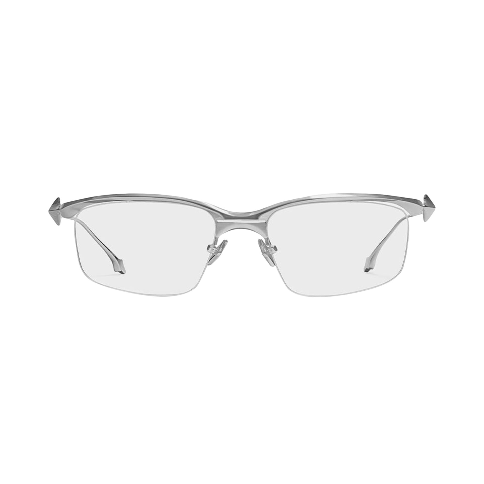 Pre-owned Gentle Monster Kro 02 Glasses 'silver' | Men's Size Onesize