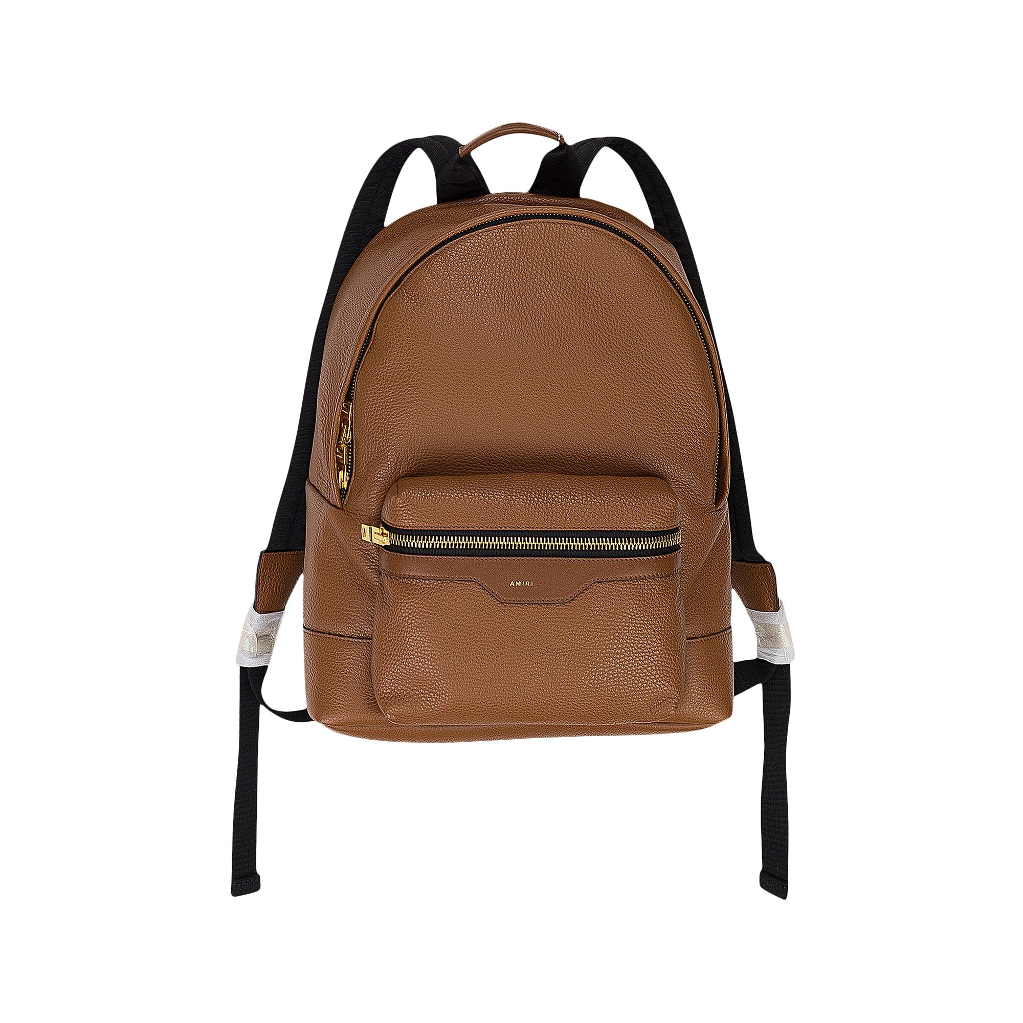 Pre-owned Amiri Pebbeled Nappa Backpack 'brown' | Men's Size Onesize