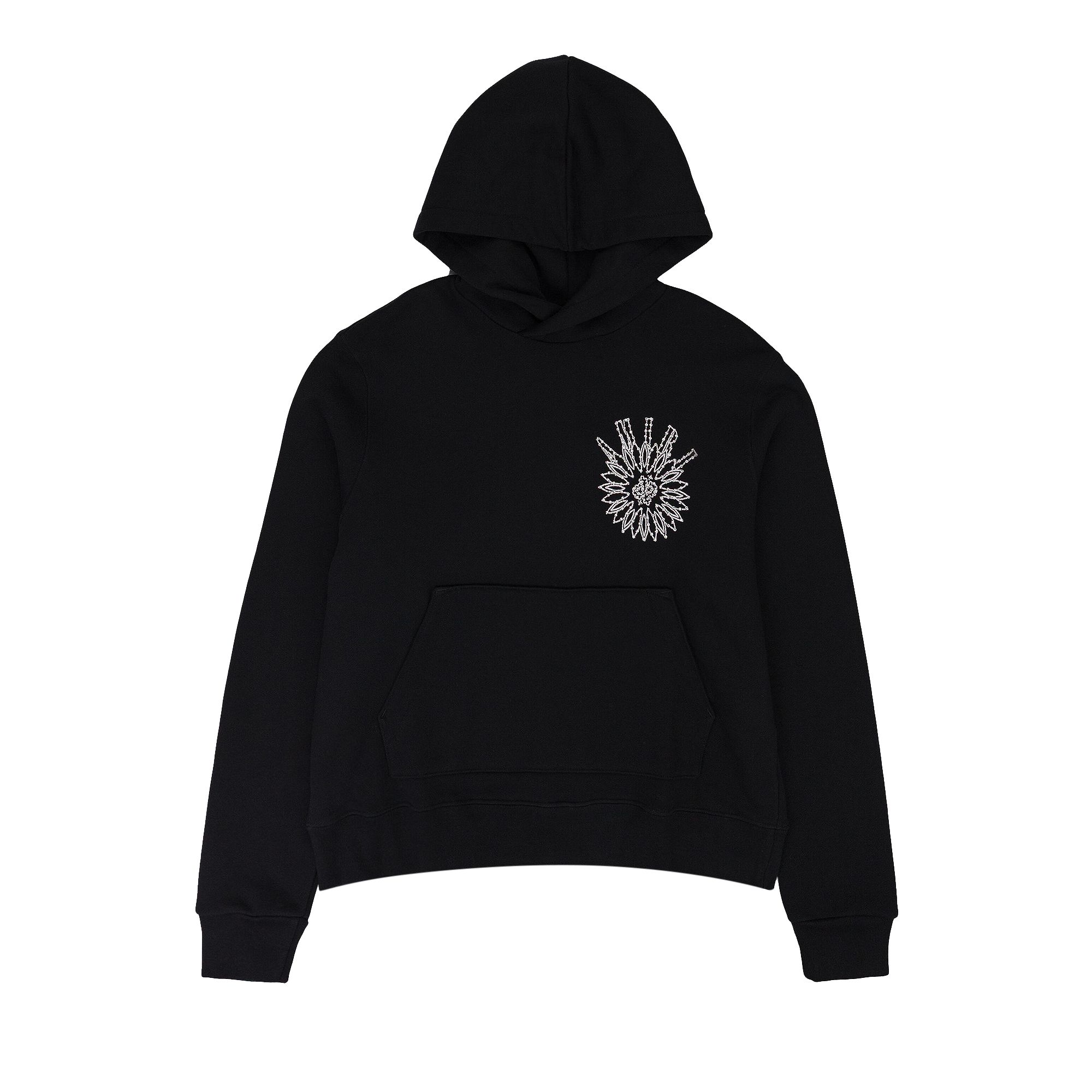 Pre-owned Amiri Crystal Stick Poke Hoodie 'black' | Men's Size Xxl