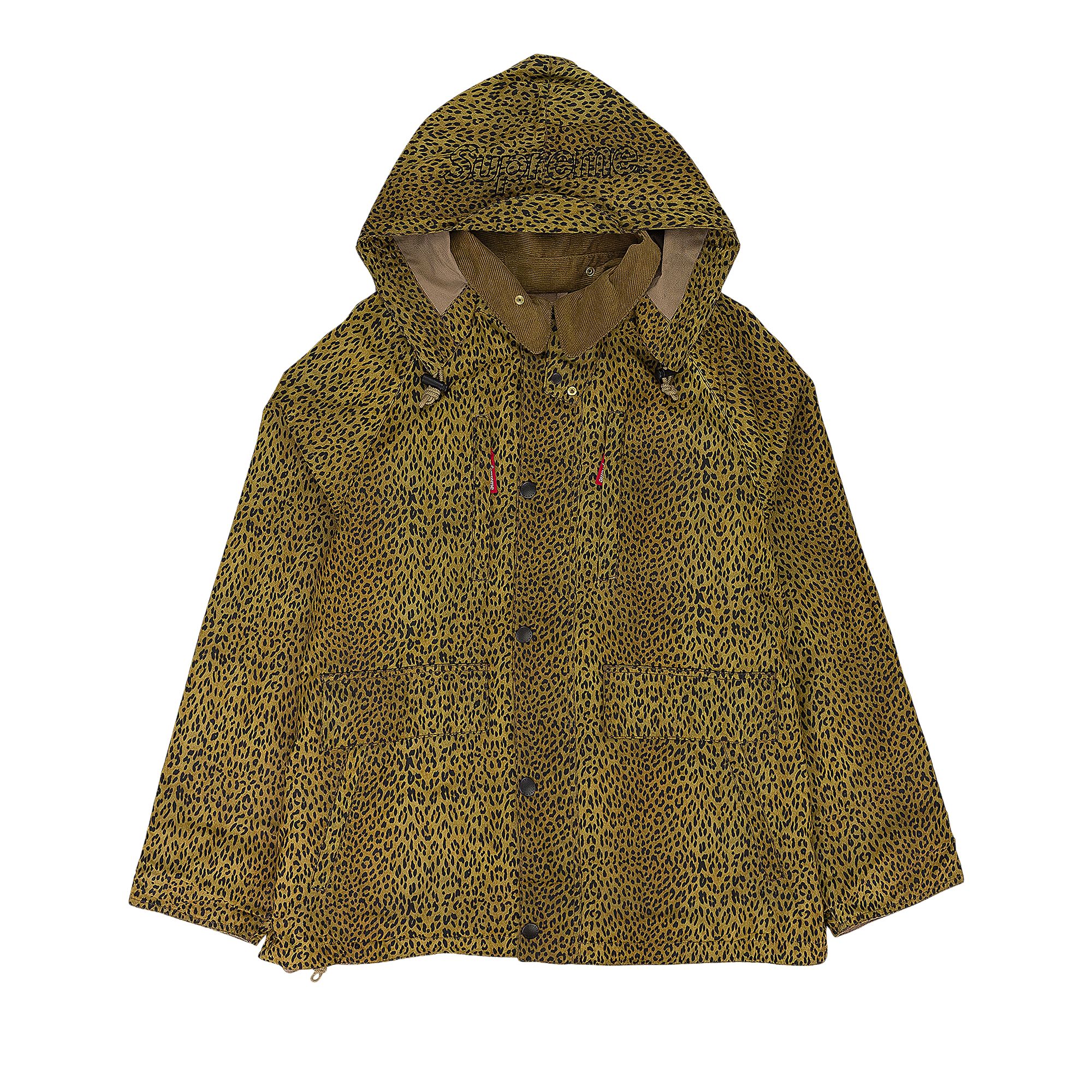 Pre-owned Supreme Field Jacket 'leopard' | Tan | Men's Size L