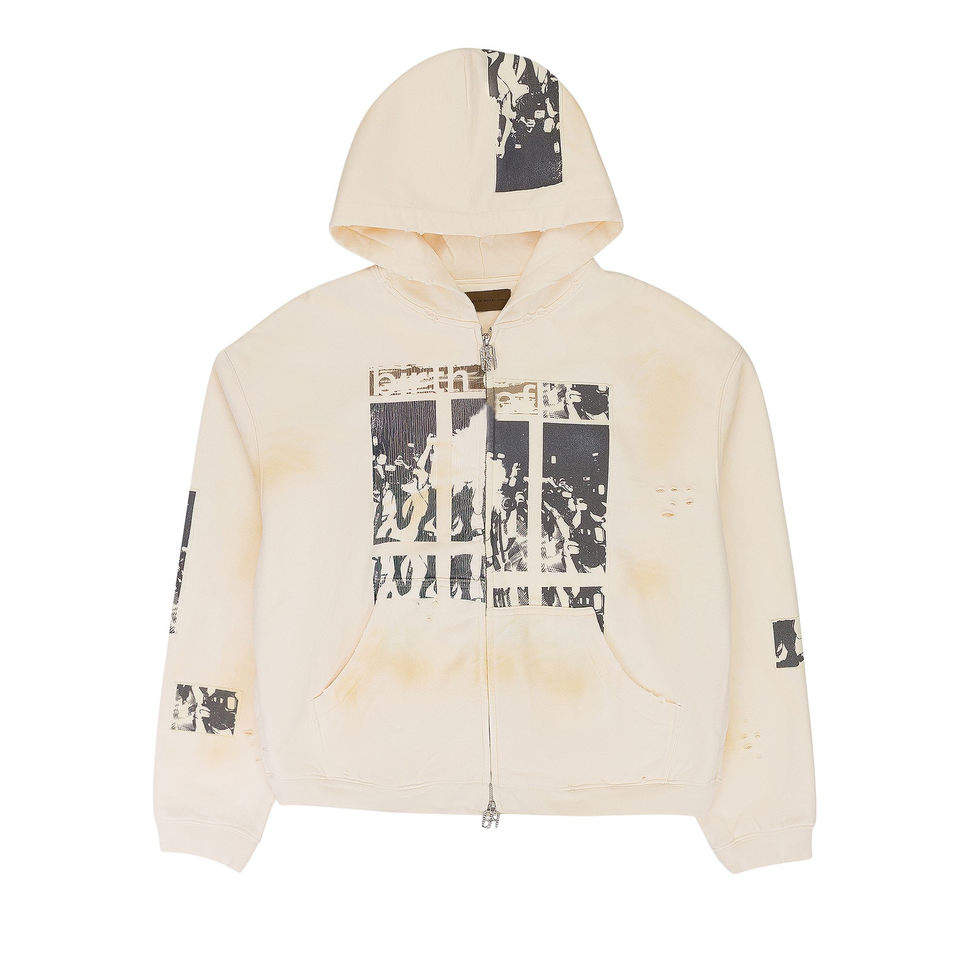 Pre-owned Birth Of Royal Child Flashlight Hoodie 'white' | Men's Size L