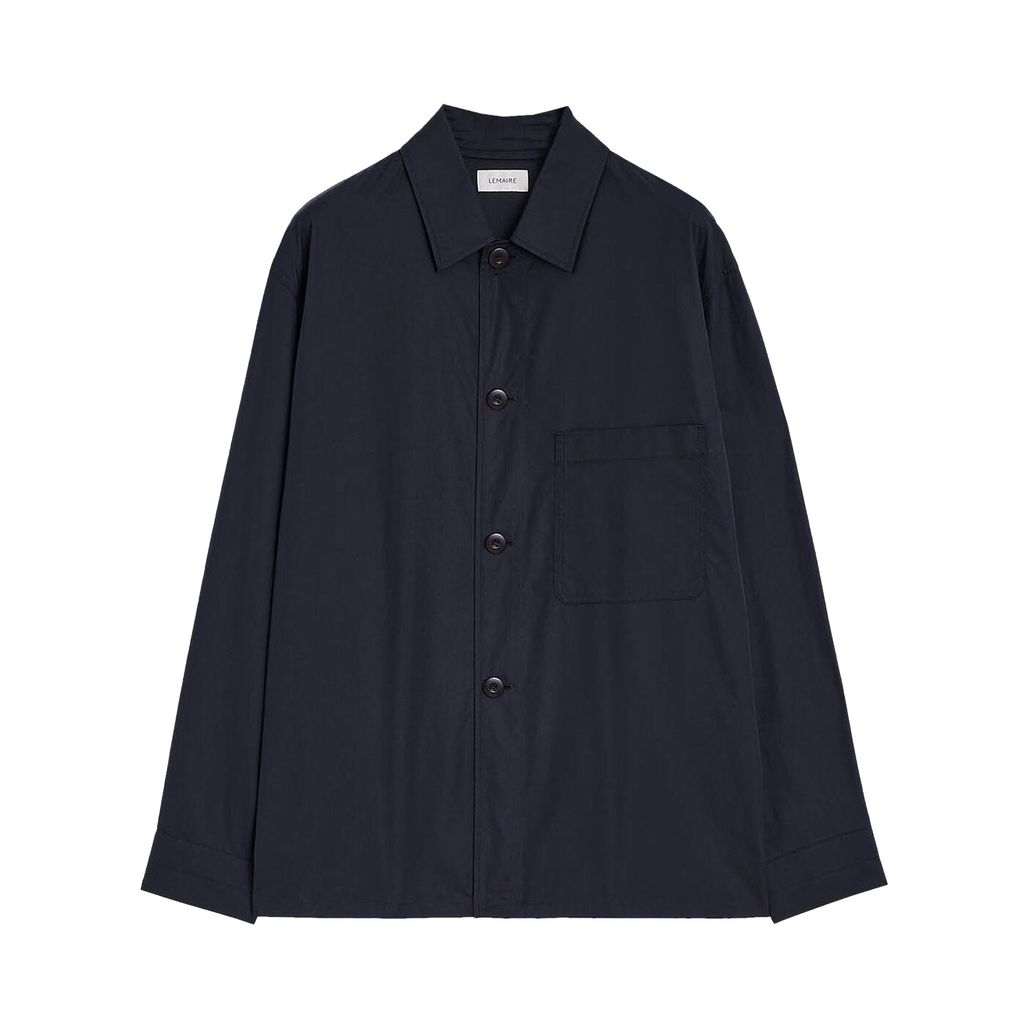 Pre-owned Lemaire Pajama Shirt 'caviar' | Grey | Men's Size S
