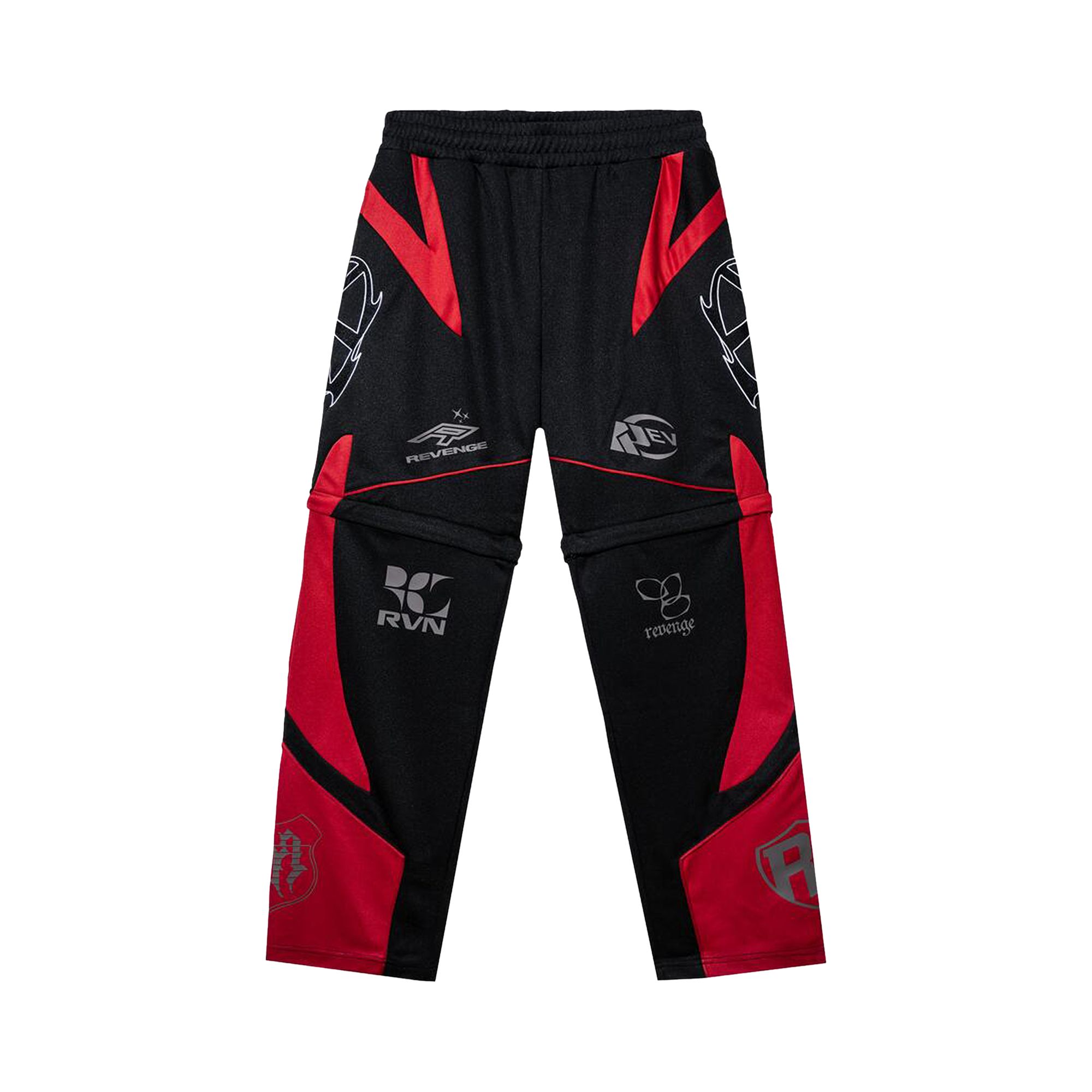 Pre-owned Revenge Racer Patch Convertible Pant 'black/red' | Men's Size S