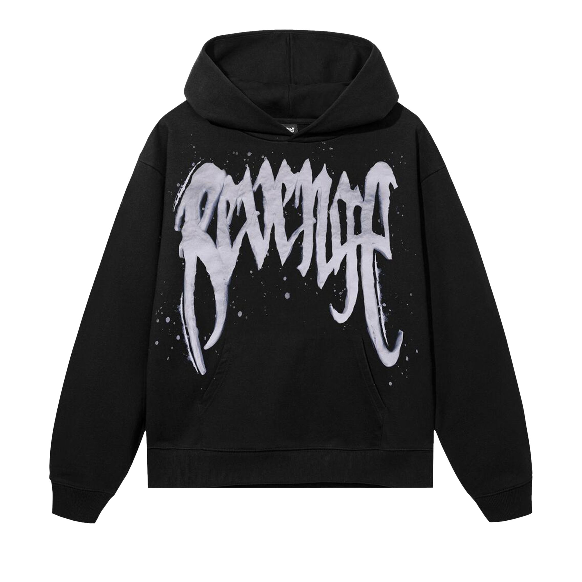 Pre-owned Revenge Snowfall Hoodie 'black' | Men's Size L