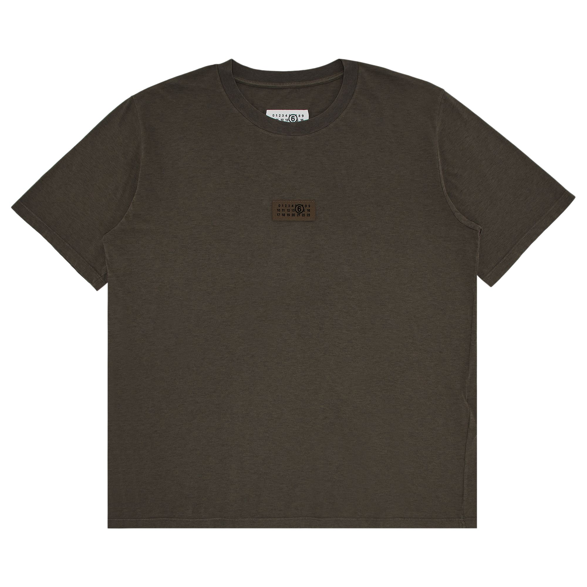 Pre-owned Mm6 Maison Margiela Jersey T-shirt 'taupe' | Grey | Men's Size M