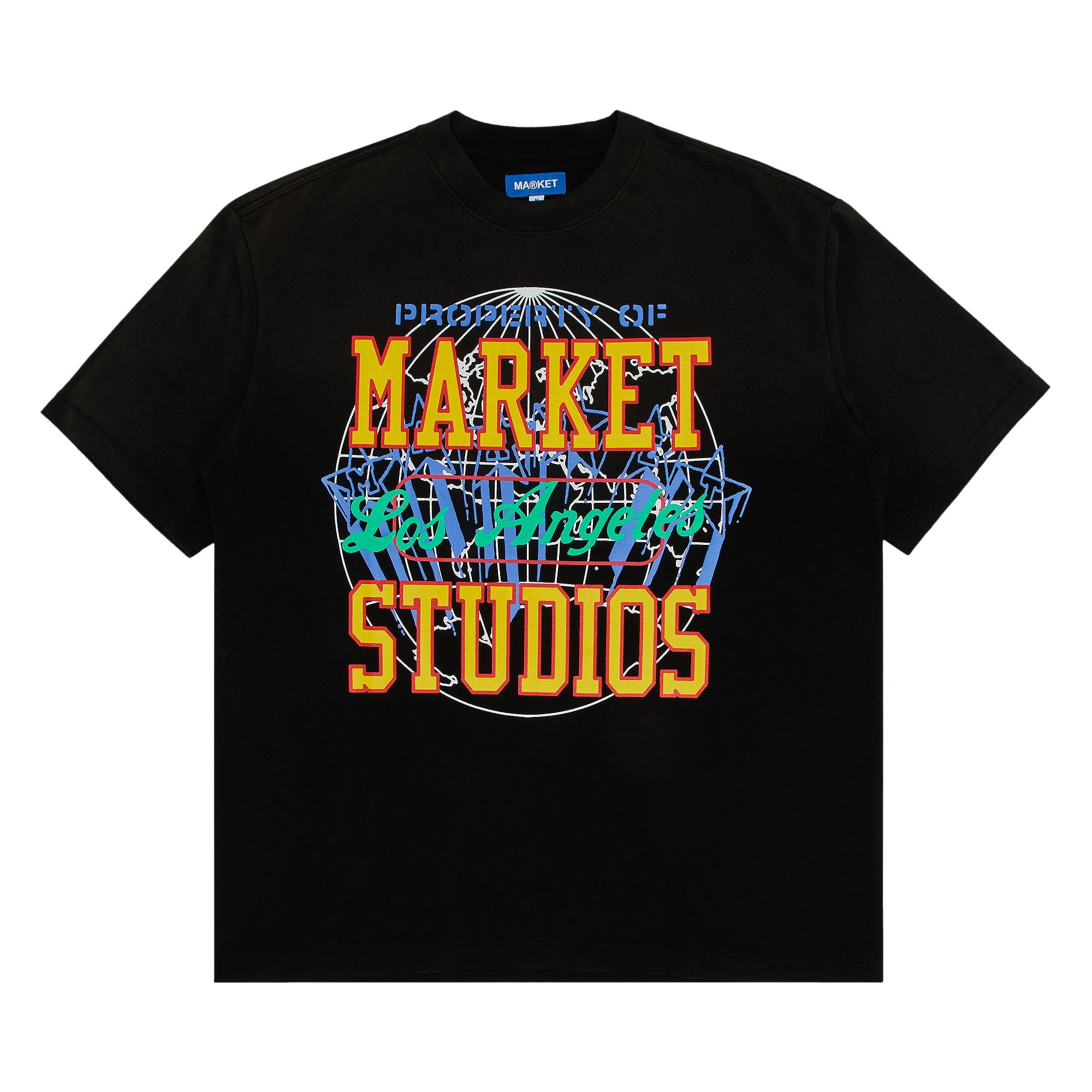 Pre-owned Market Property Of  T-shirt 'black' | Men's Size Xl