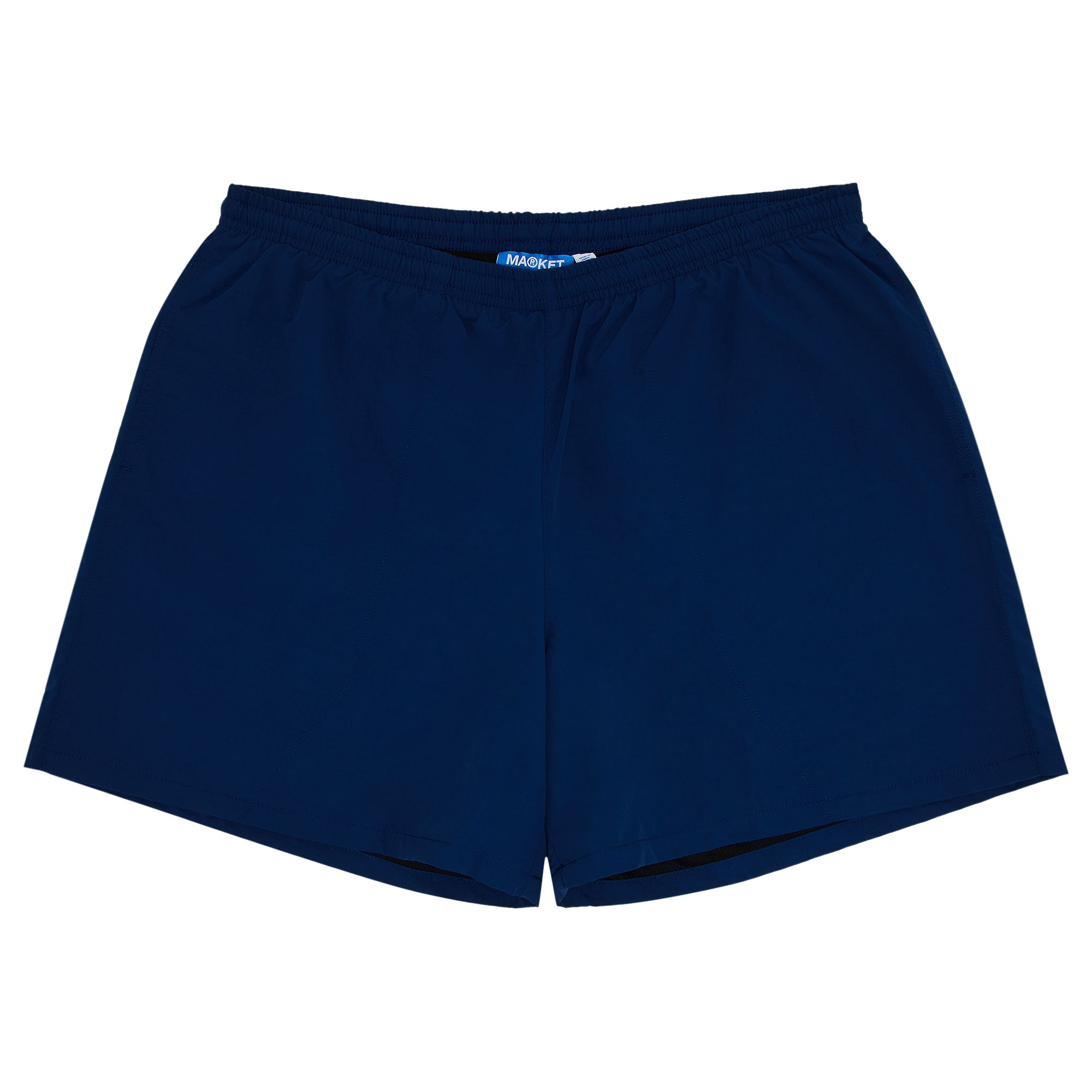Pre-owned Market Smiley Lockup Tech Shorts 'future Dusk' | Blue | Men's Size Xl