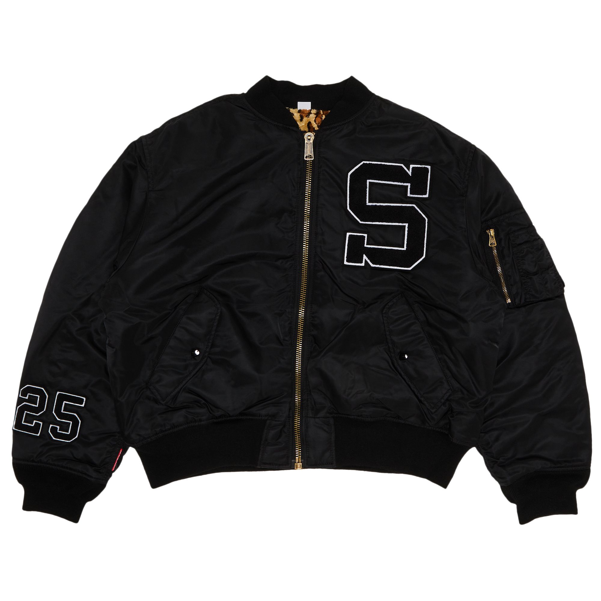 Pre-owned Supreme X Goodenough Reversible Ma-1 'black' | Men's Size M