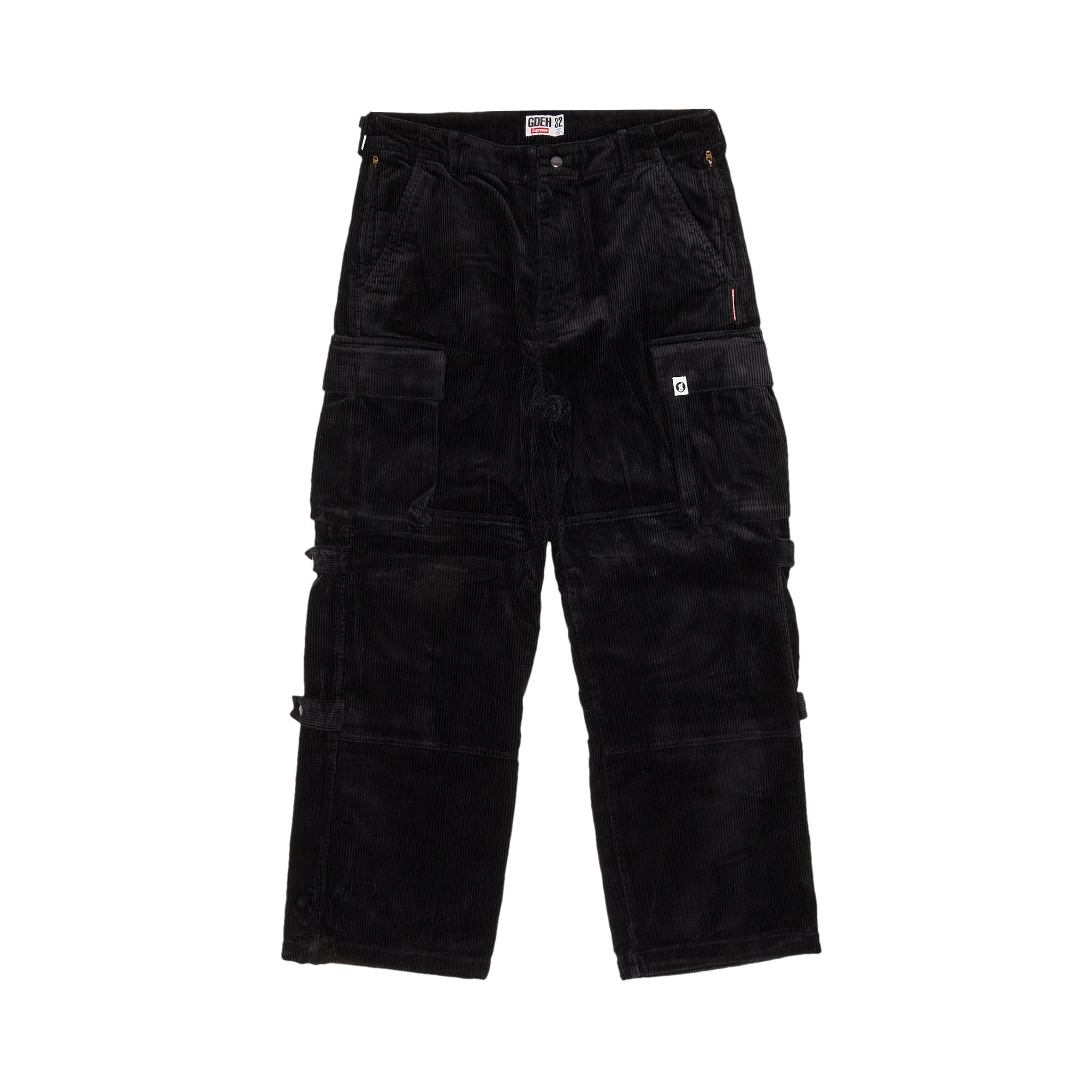 Pre-owned Supreme X Goodenough Corduroy Military Pant 'black' | Men's Size 32