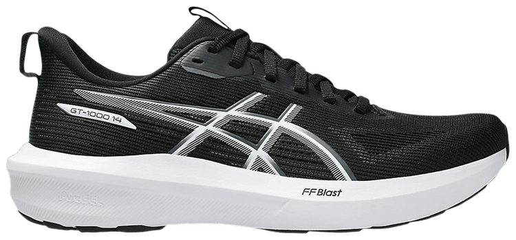 ASICS Wmns GT 1000 14 Black White