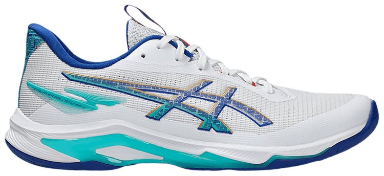 Asics Netburner Ballistic FF 4 White Blue