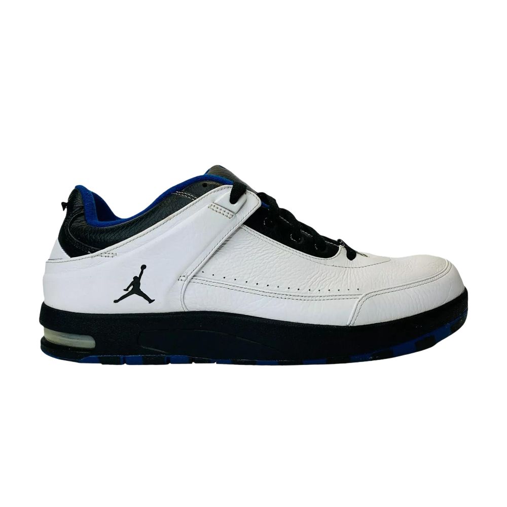 Pre-owned Air Jordan 87 Classic 'white Black Blue Ribbon' | Men's Size 9.5