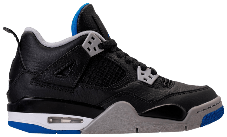 Air Jordan 4 Retro ブラック/グレー/ブルー Air Jordan 4 Retro 