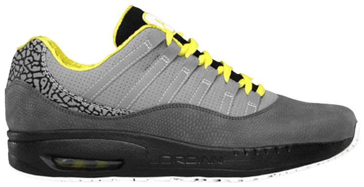 Air Jordan Comfort Viz Air 11 Leather Stealth Pack   Light Graphite Sonic Yellow