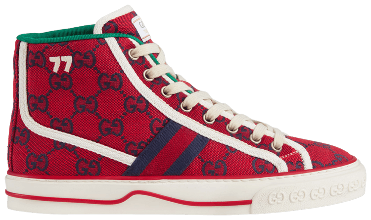 Gucci Wmns Tennis 1977 High 520 Red