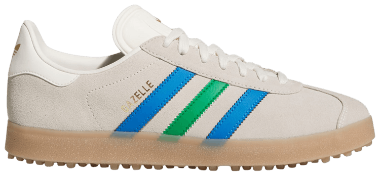 Adidas Gazelle Spikeless Golf Chalk White Green Blue Bird