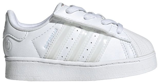 Buy adidas Superstar Comfort Closure EL I 'Led Lights Stripes - Triple  White' - JQ6418 | GOAT