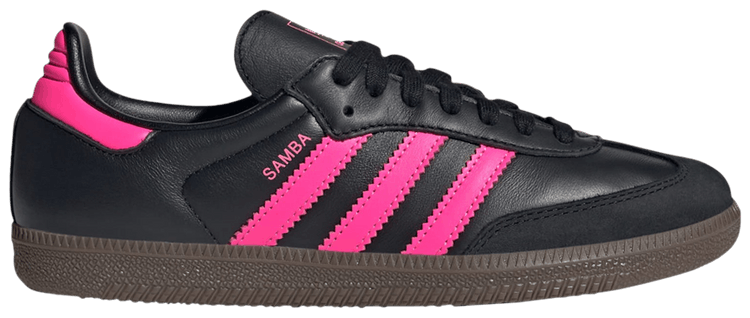 Adidas Wmns Samba OG Black Lucid Pink Gum