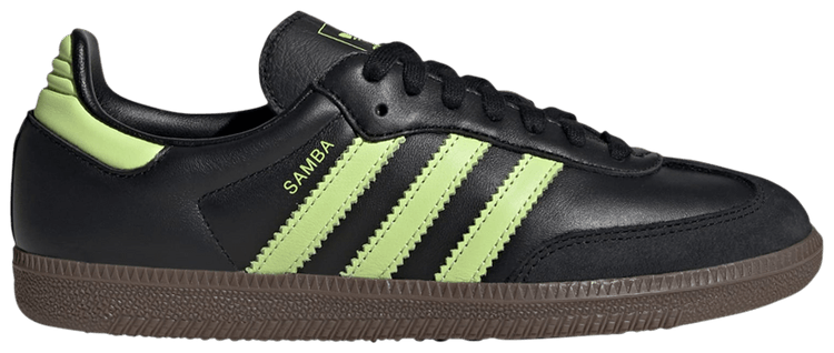 Adidas Wmns Samba OG Black Pulse Lime Gum