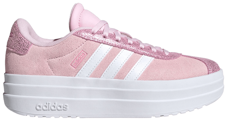 adidas VL Court Bold J Clear Pink