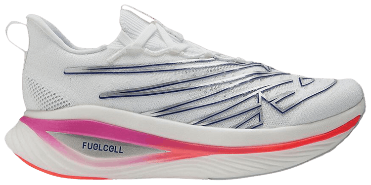 New Balance Wmns FuelCell SuperComp Elite v3 Wide White Blue Magenta