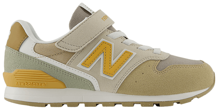 New Balance 996 Hook  Loop Little Kid Wide Timberwolf Dried Apricot