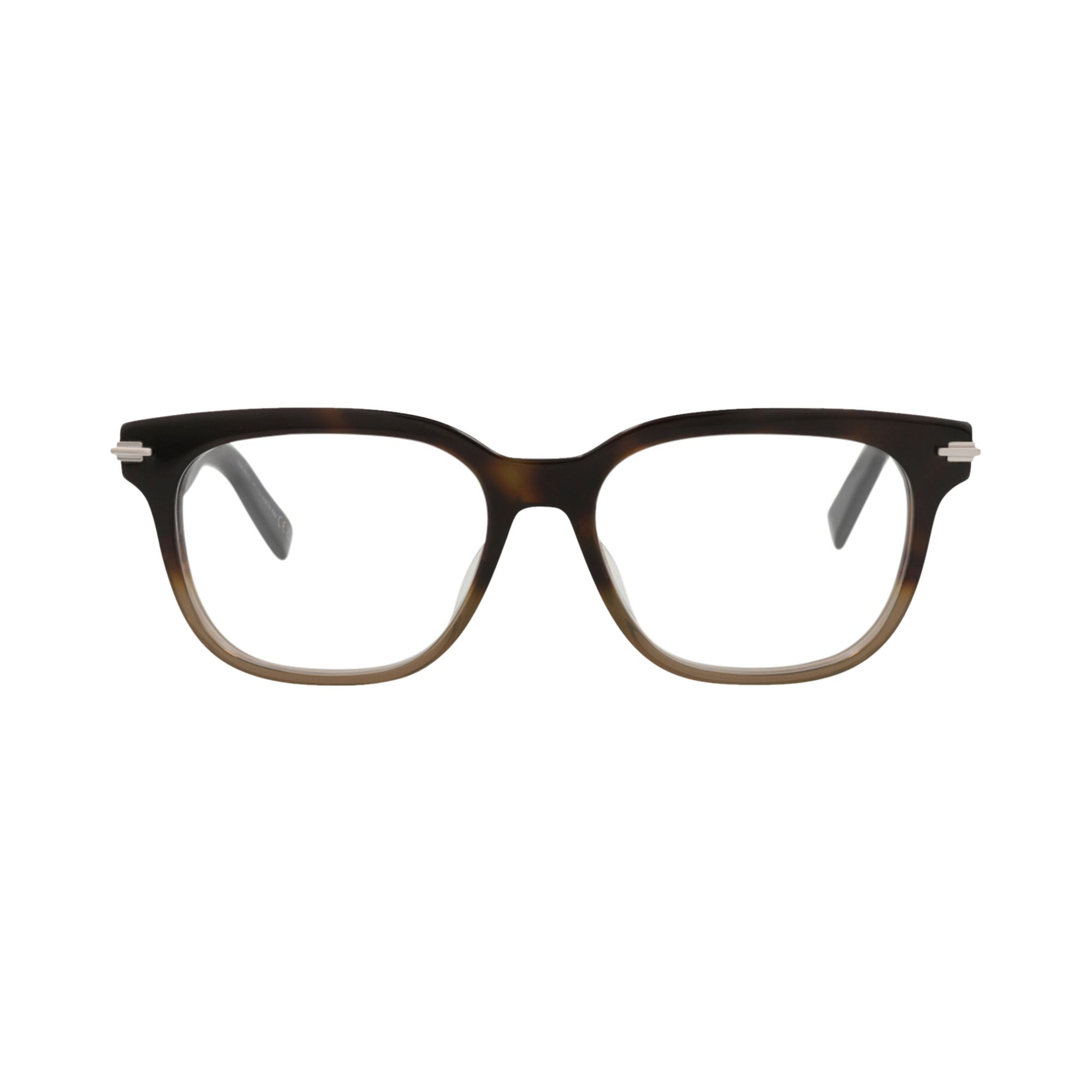 Pre-owned Dior Square Optical Glasses 'havana/transparent' | Brown | Men's Size Onesize