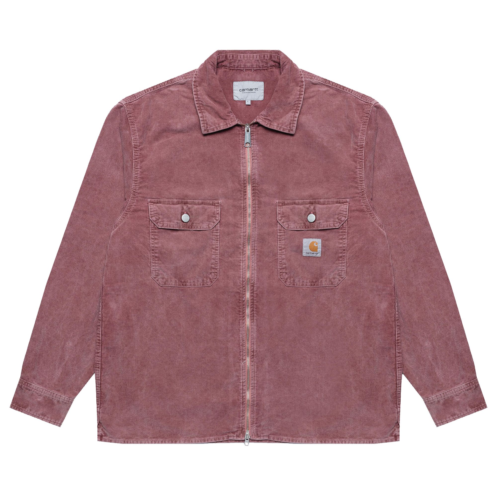 Pre-owned Carhartt Wip Reynold Shirt Jacket 'dusky Blue' | Men's Size Xxl