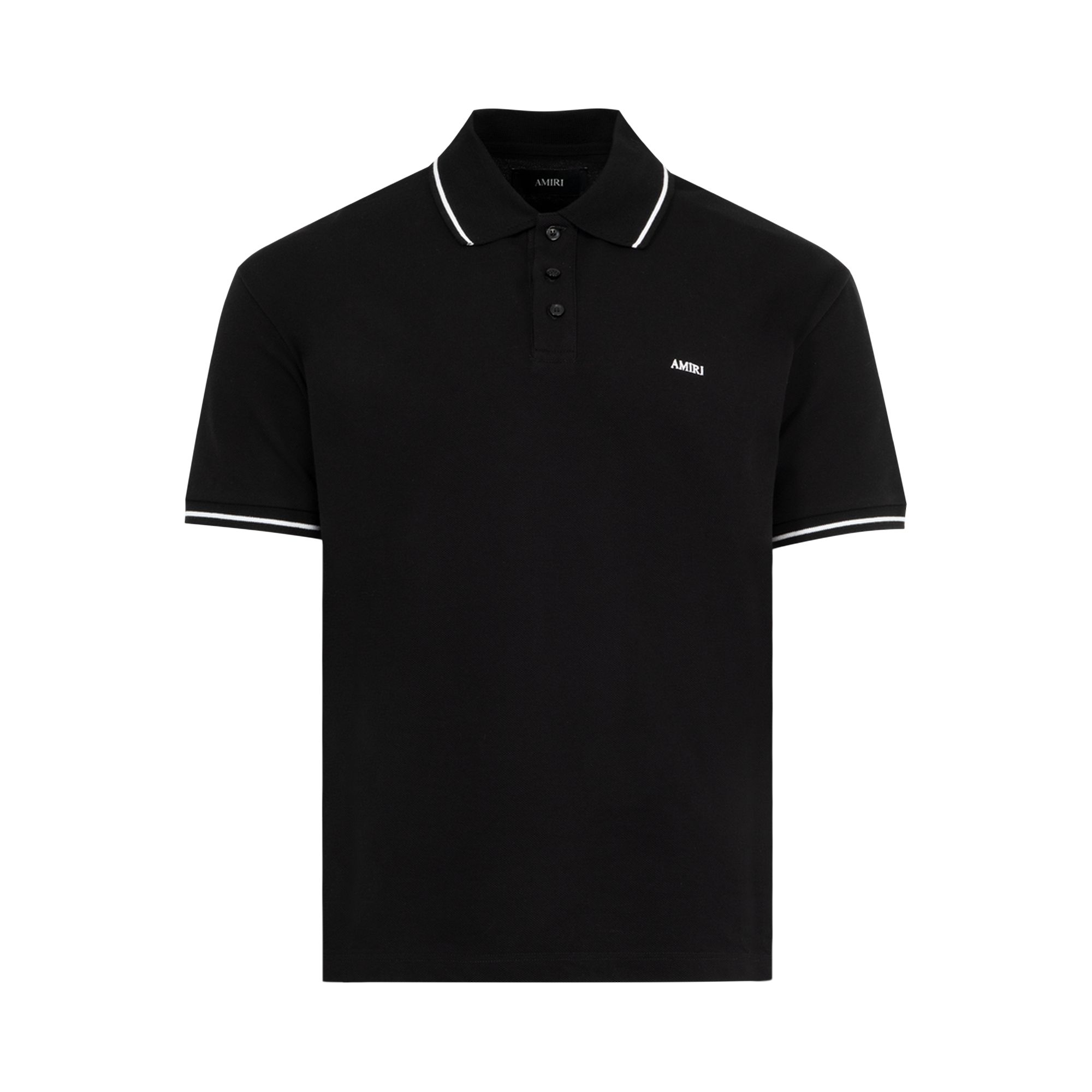 Pre-owned Amiri Polo Shirt 'black' | Men's Size S