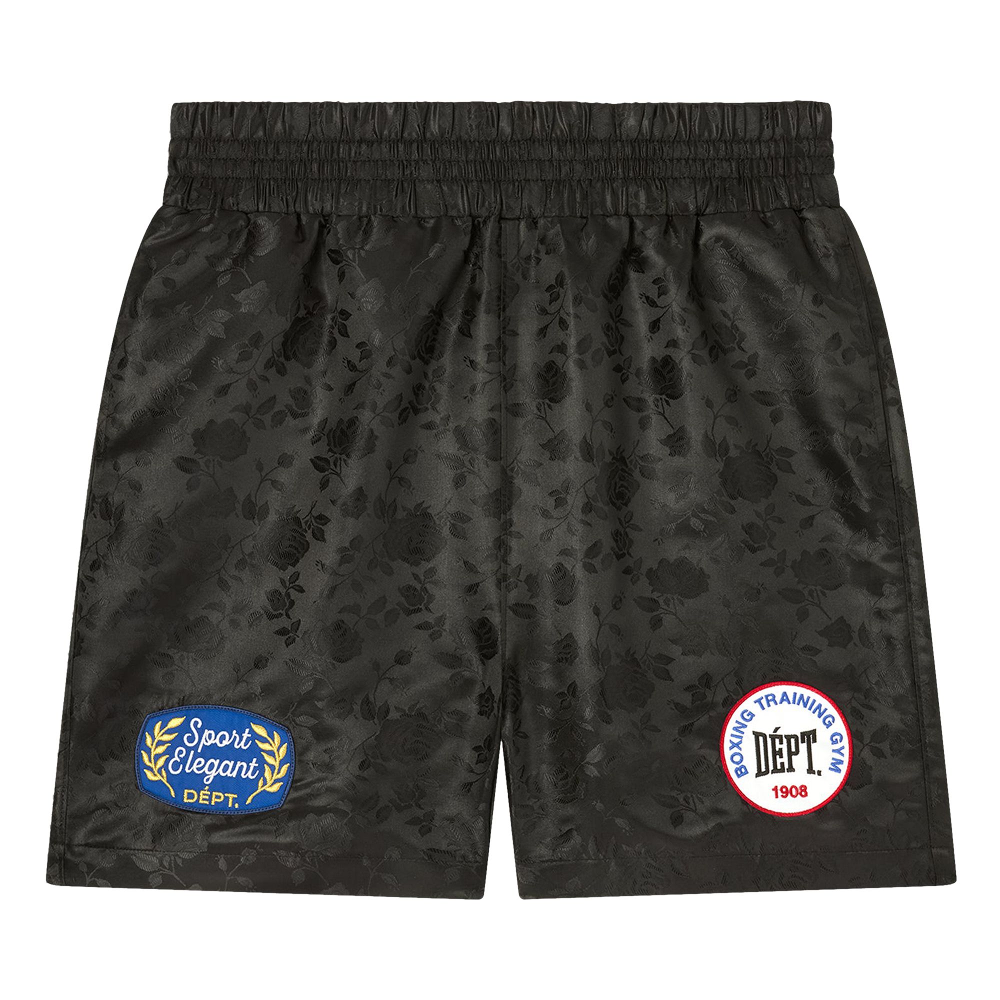 Pre-owned Gallery Dept. Jacquard Boxing Short 'black' | Men's Size L