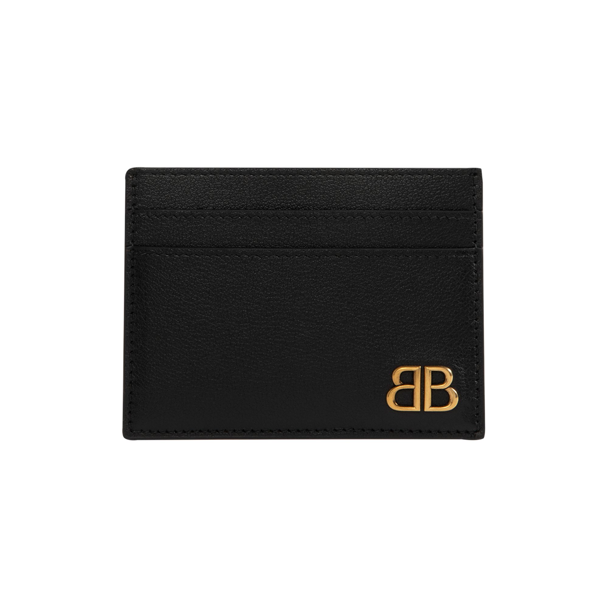 Pre-owned Balenciaga Monaco Card Holder 'black' | Men's Size Onesize