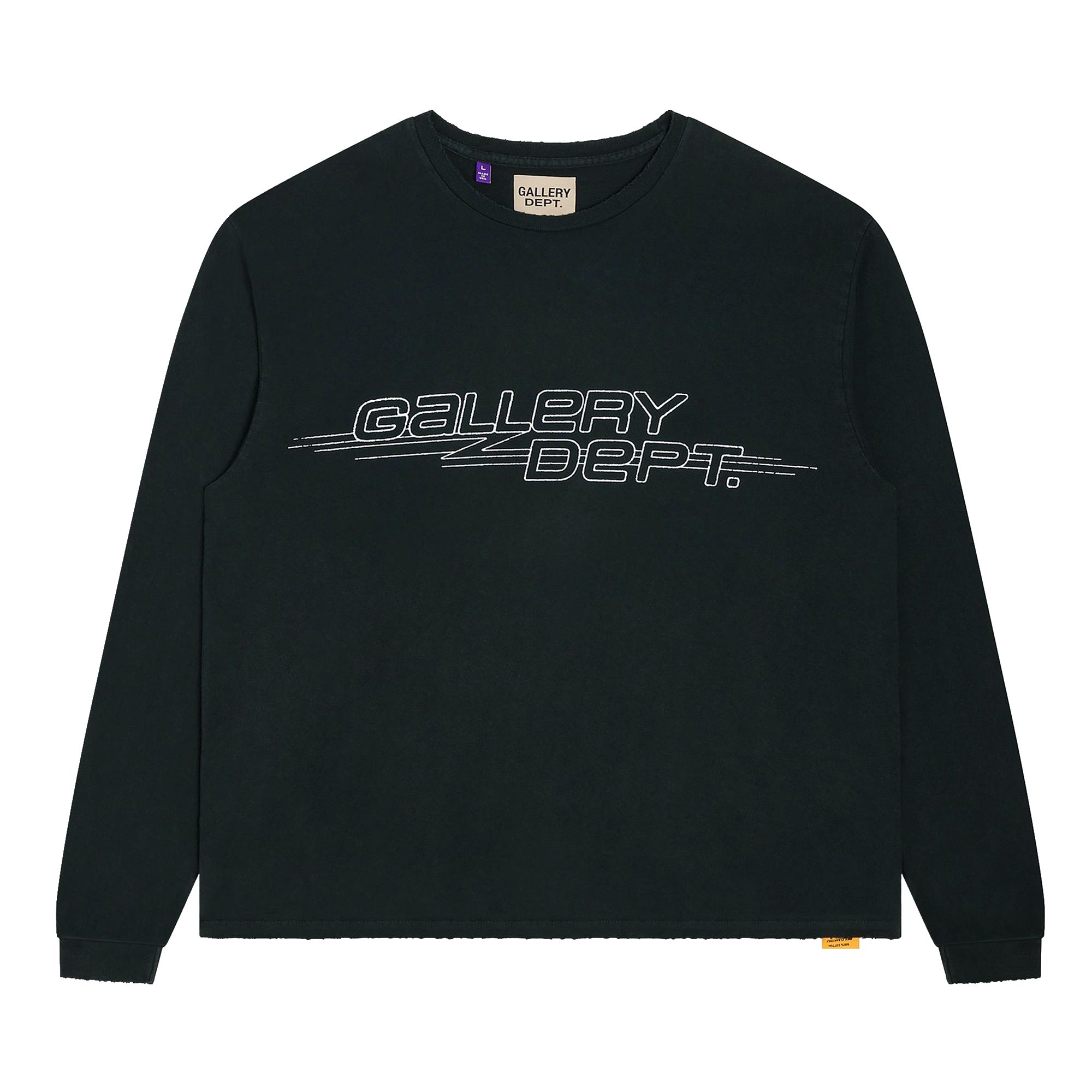 Pre-owned Gallery Dept. Skate Long-sleeve 'second Hand Black' | Men's Size Xl