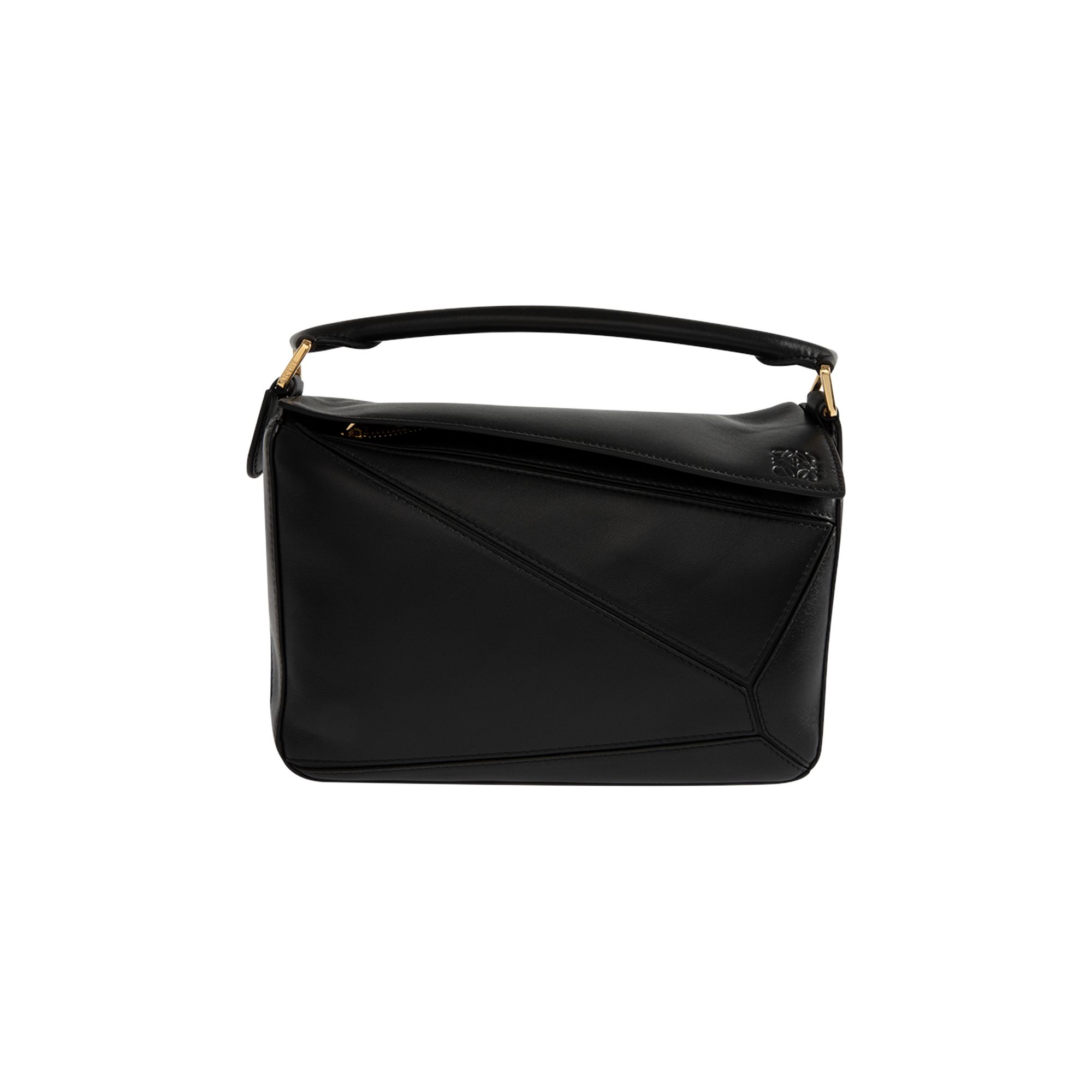 Pre-owned Loewe Small Featherlight Puzzle Bag 'black' | Women's Size Onesize