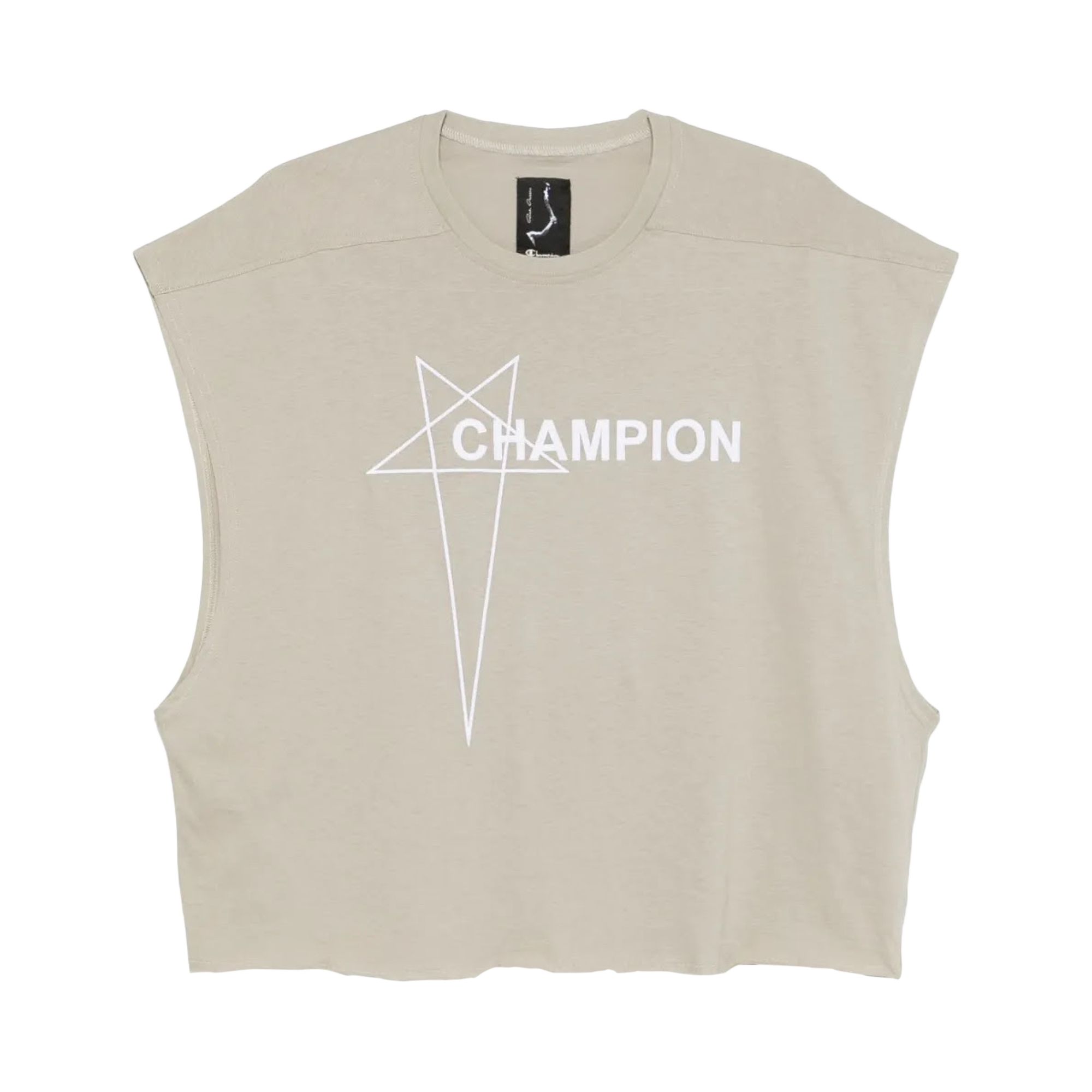 Pre-owned Rick Owens X Champion Edition Tatlin Tank Top 'pearl' | White | Men's Size M
