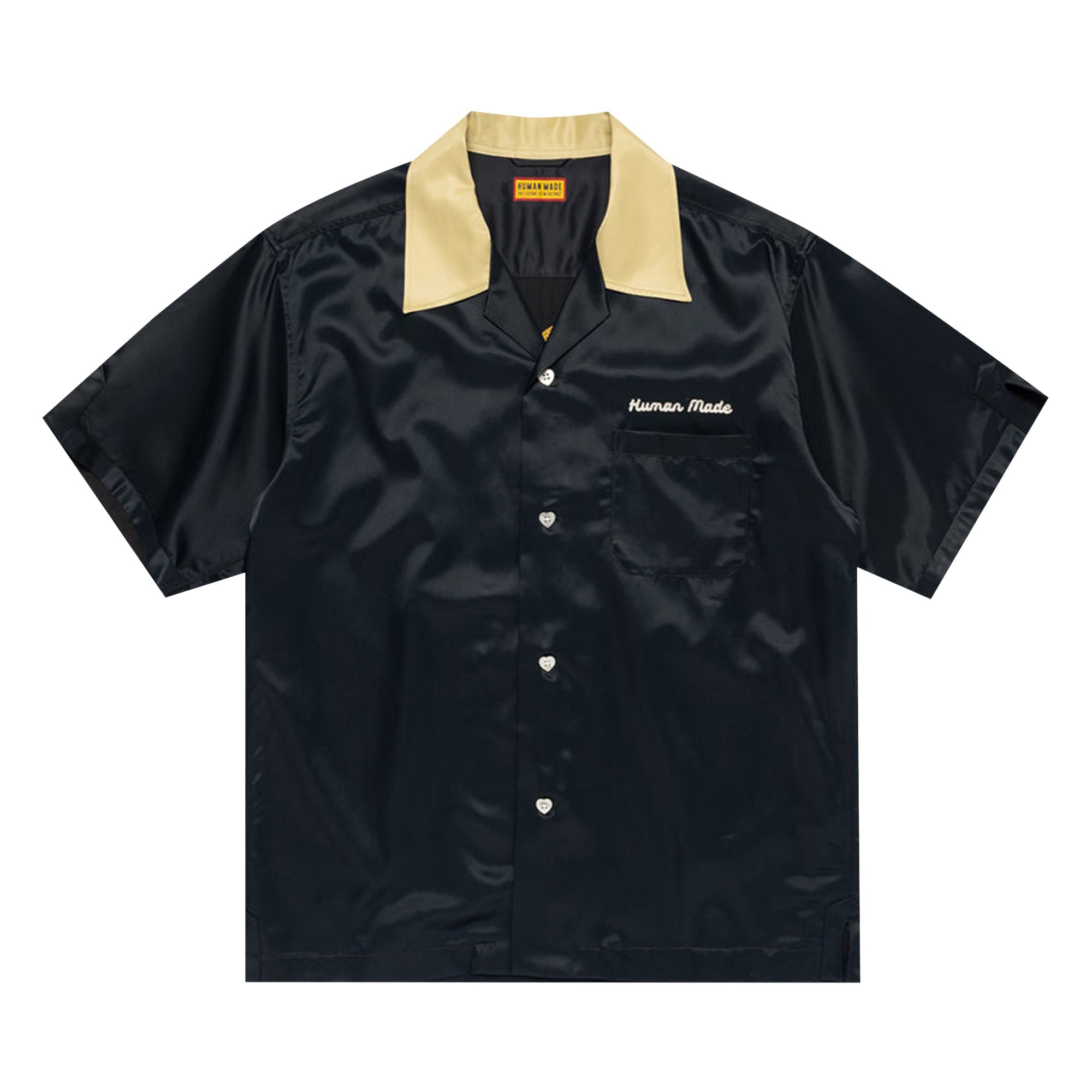 Pre-owned Human Made Bowling Short-sleeve Shirt 'black' | Men's Size M
