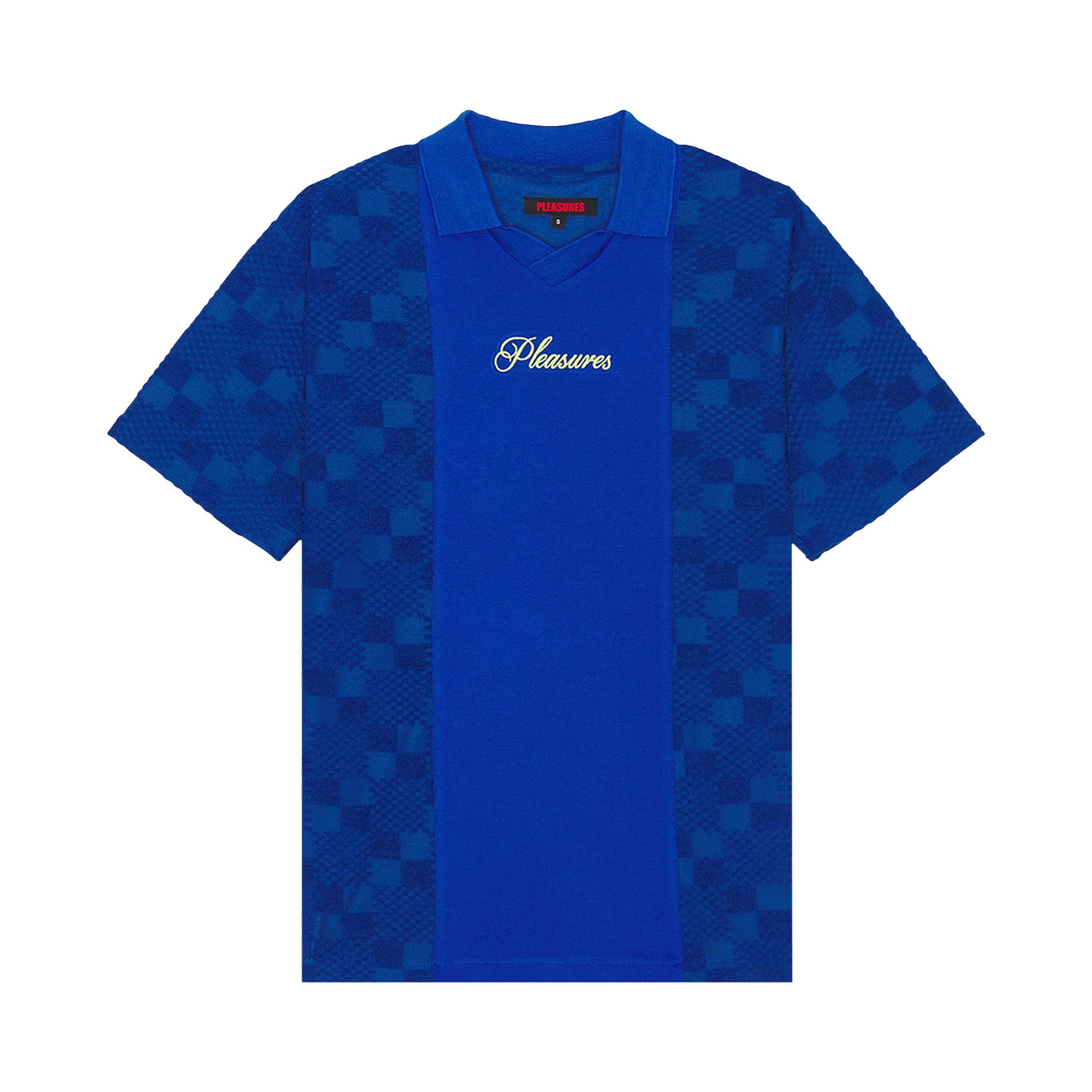 Pre-owned Pleasures Planets Polo Shirt 'blue' | Men's Size M