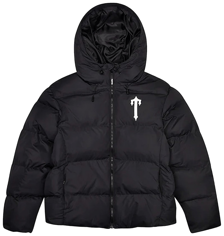 【日本未上陸】Trapstar シロップ パフ パーカー ブラック Trapstar Hooded Puffer Jacket - Hit Jacket