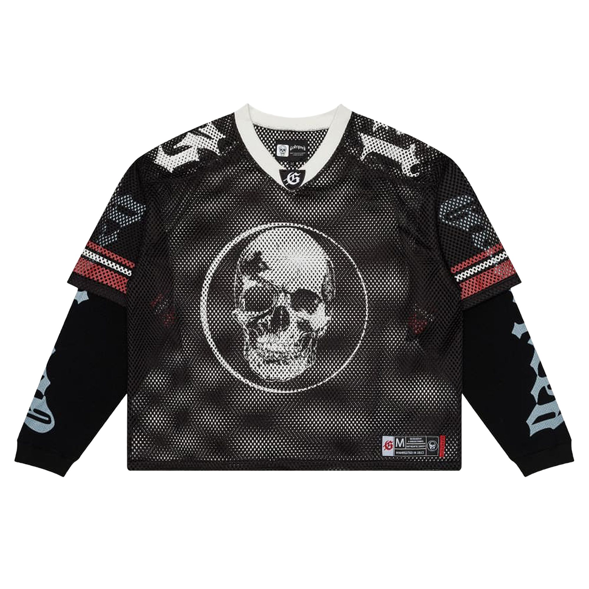 Pre-owned Godspeed Td Layered Jersey 'black/red' | Men's Size Xl
